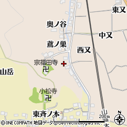 京都府亀岡市千代川町川関鳶ノ巣30周辺の地図