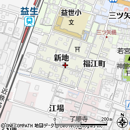 三重県桑名市新地111周辺の地図