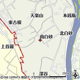 愛知県名古屋市緑区大高町南白砂6周辺の地図