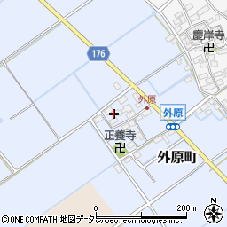 滋賀県東近江市外原町238周辺の地図