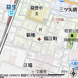 三重県桑名市新地102周辺の地図