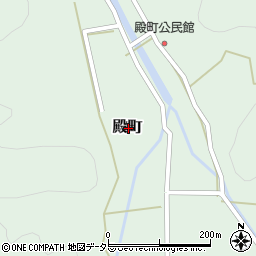 兵庫県丹波篠山市殿町周辺の地図