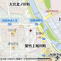 京都府京都市北区大宮上ノ岸町82周辺の地図
