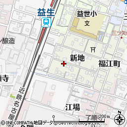 三重県桑名市新地148周辺の地図