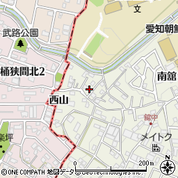 愛知県豊明市栄町武侍48-63周辺の地図