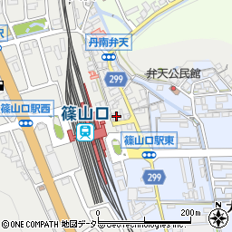 日本交通周辺の地図