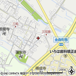 滋賀県守山市三宅町1041周辺の地図
