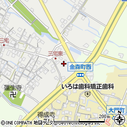 滋賀県守山市三宅町690周辺の地図