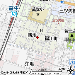 三重県桑名市新地108周辺の地図