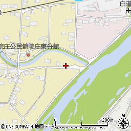 岡山県津山市院庄676周辺の地図