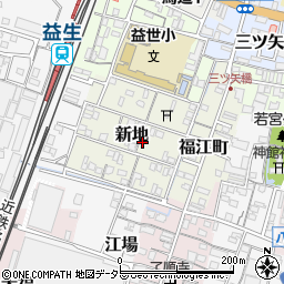 三重県桑名市新地112周辺の地図