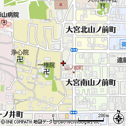 京都府京都市北区大宮西山ノ前町47周辺の地図