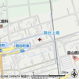 静岡県伊豆の国市四日町523周辺の地図