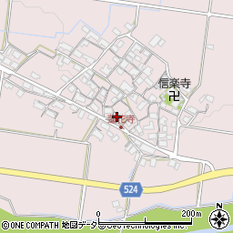 滋賀県蒲生郡日野町蓮花寺952周辺の地図