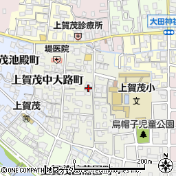 京都府京都市北区上賀茂南大路町34周辺の地図