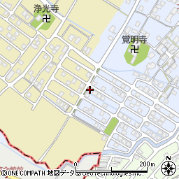 滋賀県守山市大林町382-75周辺の地図