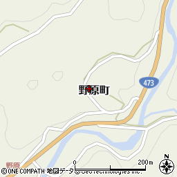愛知県豊田市野原町西周辺の地図