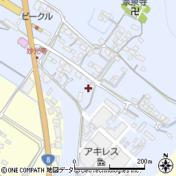 滋賀県野洲市妙光寺57周辺の地図