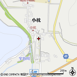 兵庫県丹波篠山市小枕514周辺の地図