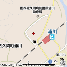 静岡県浜松市天竜区佐久間町浦川2944周辺の地図