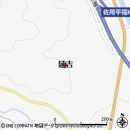 兵庫県佐用町（佐用郡）延吉周辺の地図