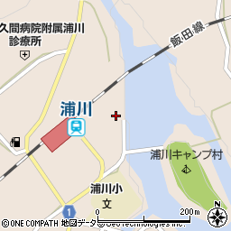 静岡県浜松市天竜区佐久間町浦川2820-254周辺の地図