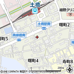 愛知県豊田市曙町3丁目48周辺の地図