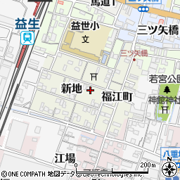 三重県桑名市新地92周辺の地図