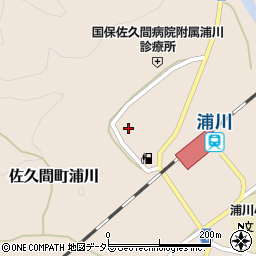 静岡県浜松市天竜区佐久間町浦川2945周辺の地図
