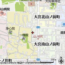 京都府京都市北区大宮西山ノ前町48周辺の地図