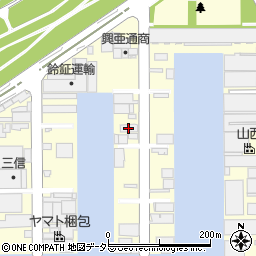 天竜木材株式会社　名古屋支店周辺の地図