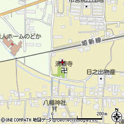 岡山県津山市院庄777周辺の地図