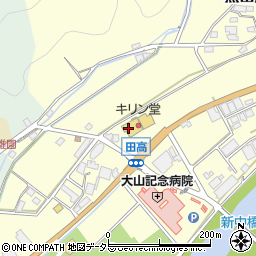 キリン堂黒田庄店周辺の地図