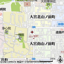京都府京都市北区大宮西山ノ前町31周辺の地図