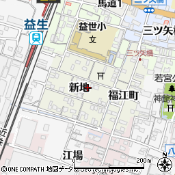 三重県桑名市新地88周辺の地図