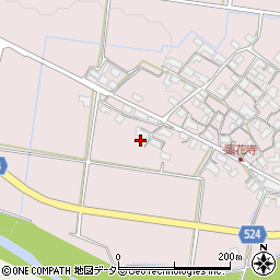 滋賀県蒲生郡日野町蓮花寺851周辺の地図