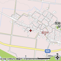 滋賀県蒲生郡日野町蓮花寺942周辺の地図