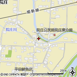 岡山県津山市院庄691周辺の地図