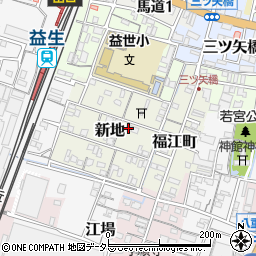 三重県桑名市新地90周辺の地図