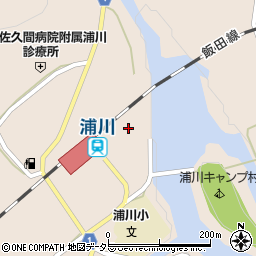 静岡県浜松市天竜区佐久間町浦川2820-107周辺の地図