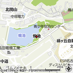 愛知県名古屋市緑区大高町（蝮池）周辺の地図