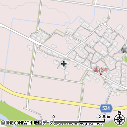 滋賀県蒲生郡日野町蓮花寺940周辺の地図