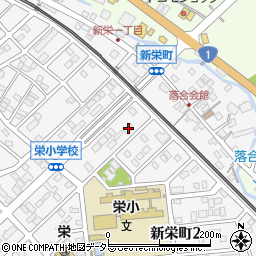 サニーヒル新栄周辺の地図