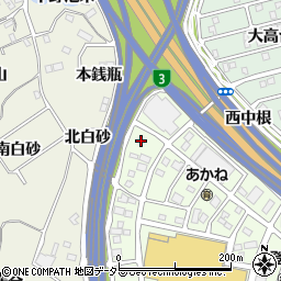 愛知県名古屋市緑区定納山1丁目1617周辺の地図