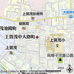 京都府京都市北区上賀茂南大路町33周辺の地図