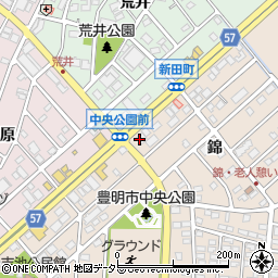 中日新聞沓掛専売店周辺の地図