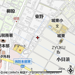 三重県桑名市東野1851-5周辺の地図
