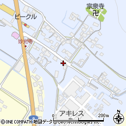 滋賀県野洲市妙光寺56周辺の地図