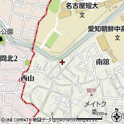 愛知県豊明市栄町武侍48-44周辺の地図