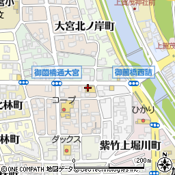 フレスコ御薗橋店周辺の地図